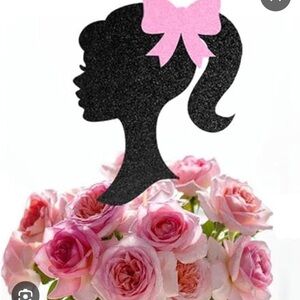 BOGO‼️ALISSAR 10-Pack Double Sided Black Girl Centerpiece Sticks